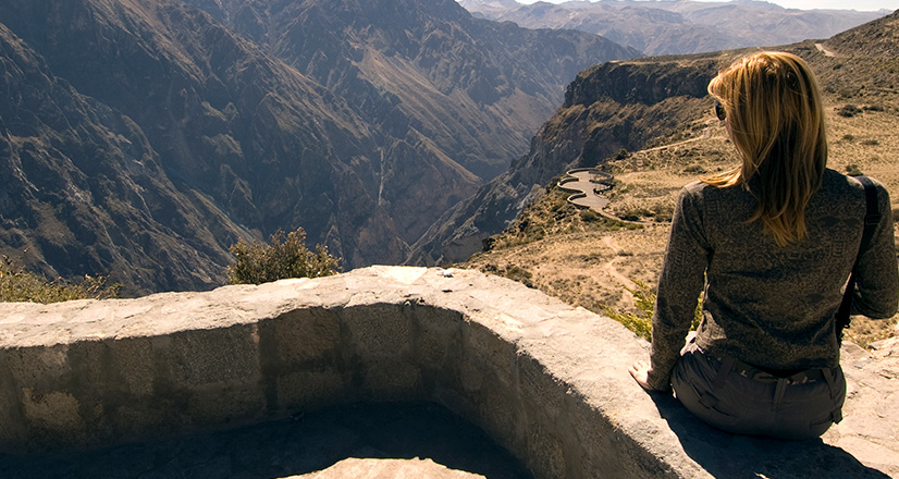 View of the Colca Valley